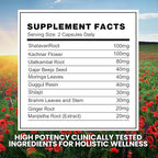 GYNEPLUS Menstrual Relief Capsules, Natural Period Pain Relief, Hormone Balance & Ovarian Support, Regulate Menstrual Cycle, Ease Cramps, Hormonal Balance Supplement for Women, 60 Capsules