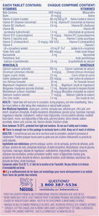 Materna Nestle Prenatal Postpartum Vitamin & Mineral Supplement 100 Tablets
