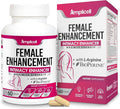 AMPLICELL Women’s Vitality & Libido Support – Hormone, Mood & Energy Balance with Maca, Dong Quai, Ginseng, Ashwagandha & Herbal Aphrodisiac Blend – 60 Capsules