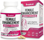 AMPLICELL Women’s Vitality & Libido Support – Hormone, Mood & Energy Balance with Maca, Dong Quai, Ginseng, Ashwagandha & Herbal Aphrodisiac Blend – 60 Capsules