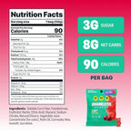 Shameless Snacks - Healthy Low Calorie Snacks, Low Carb Keto Gummies (Gluten Free Candy) - 6 Pack So Beary Cherry