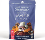 Host Defense Immune Gummies - 7 Species Blend - Mushroom Supplement for Immune Support - Includes Royal Sun Blazei, Cordyceps, Reishi, Maitake, Lion's Mane, Chaga & Mesima - 90 Gummies (30 Servings)