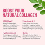 Force Factor Collagen Boosting Superfoods, Vegan Collagen Booster for Women, with Biotin, Hyaluronic Acid, and Vitamin C, for Hair, Skin, Nails, & Joint Support, Tropical Fruit, 60 Soft Chews