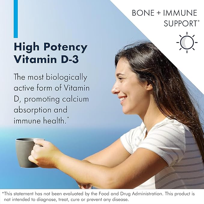 Metabolic Maintenance Vitamin D3 25000 IU with Vitamin K2 MK-7 - Delivers 625 mcg Vitamin D3 - Supports Bone Strength, Immune Balance & Healthy Mindset - 90 Servings - 90 Capsules