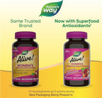 Nature's Way Alive! Daily Complete Multivitamin for Women, Supports Energy Metabolism, Hair, Skin & Nails*, B-Vitamins, Superfood Antioxidants, 130 Tablets (Packaging May Vary), (Pack of 2)