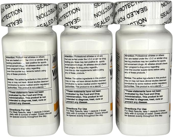 Winn-50-3 Month Supply - 270 Capsules - Dietary Supplement - Support Lean Physique and Improved Athleticism