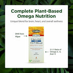 Flora - Udo's Choice Omega 369 Oil Blend with DHA, Udo's Oil Balanced 2:1:1 Ratio of Omega Fatty Acids, Supports Cognitive Function & Overall Health, 8.5-fl.oz. Glass Bottle