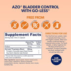 AZO Bladder Control with Go-Less® & Weight Management Dietary Supplement | Helps Reduce Occasional Urgency* | Promotes Healthy Metabolism* | Supports a Good Night’s Sleep* | 48 Capsules