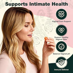 Feminine Balance Gummies - Premium Balance Gummies for Women's pH Health, Feminine Gummy for Immune & Energy Support, Vegan, Gluten-Free, Hawaiian Pineapple, 60 Count