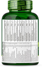 Wholesome Wellness Whole Food Multivitamin for Women - Natural Multi Vitamins, Minerals, Organic Extracts - 120 Tablets