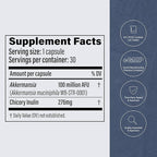 Pendulum Akkermansia Probiotic with Prebiotic Fiber - Delayed Release Capsules, Third-Party Tested, Authentic 100M AFU Live Strain for Gut Health & GLP-1 Support for Men & Women (90 Capsules, 1-Pack)