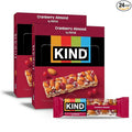 KIND Nut Bars, Cranberry Almond, Healthy Snack Bars, Gluten Free, Low Sugar, 6g Protein, 24 Count
