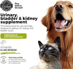 UroMAXX, Cat & Dog Urinary Tract Treatment, Bladder & Kidney Support for Dogs and Cats, Powerful Yet Gentle Pet Care, with Liquid Cranberry & Glucosamine, Chicken Flavor, 6 oz Bottle, 1 Pack