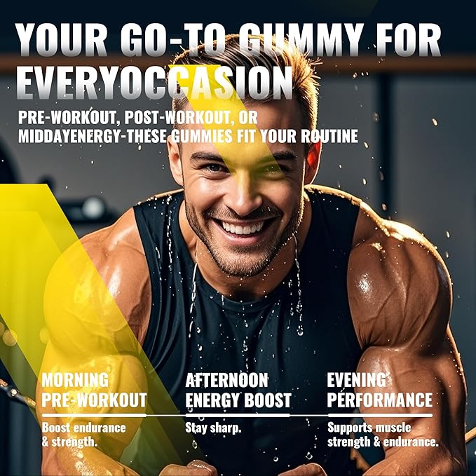 NSF Certified Creatine Gummy - Creatine Monohydrate Gummies for Men & Women-5g of Creatine Monohydrate per Serving - Sugar Free,Vegan, Pineapple Electrolyte Chews, 135 Count