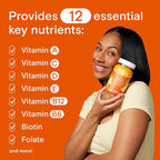 One A Day Women’s Daily Essentials Multivitamin Gummies, Multivitamin for Women, Zinc, Immune Support, Cool Lemonade Naturally Flavored, 120 Gummies