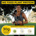 Transformation Protein Super Blend | Egg White, Collagen Peptides, and Plant Protein | 15 Billion CFU Probiotics | Digestive Enzymes | MCT Oil | BCAAs | Low Carb Shake for Men & Women | Chocolate