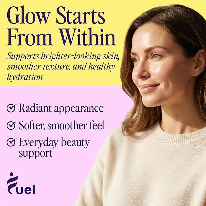 Fuel Multi Collagen Peptides Powder – 11g Hydrolyzed Collagen Types I, II, III, V & X – Hair, Skin, Nails & Joint Support – Keto & Gluten Free – Mixed Berry – 40 Servings (9.59oz)
