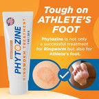 Anti Fungal Cream For Skin With 1% Tolnaftate - Ringworm Treatment For Humans - Effective Athletes Foot Treatment Cream - Nourished by 15+ Natural Oils & Botanicals - Made in USA - 1 oz