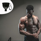 2 Pack Premium Protein Powder Containers - Portable Pre Workout and Protein Funnels for Filling Water Bottles, Shaker Bottles w/Protein Powder,with Sturdy Carabiners