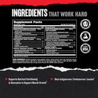 Animal M-Stak - Muscle Builder and Anabolic Mass Gainer Supplement for Bodybuilding - Lean Muscle Growth, Amino Complex and Pre Workout Energy, 21 Packs