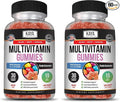 Kaya Naturals Adult Multi Vitamin Gummy, Biotin, Vitamin A, B-12, C & E, Including Zinc, Folic Acid, Strawberry Flavor - Gluten-Free Multivitamins Sweet Adult Gummies (Pack of 2)
