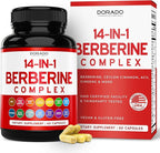 GLP-1 Supplement 14 in 1 Formula (GLP1 Supplement with Berberine, ACV, Chromium, Ceylon Cinnamon, Turmeric & More) Support Gut Health & Metabolism - Third Party Tested, Vegan Safe & USA Made