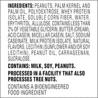 Atkins Peanutty Overload Snack Bar, Protein Snack, High in Fiber, 2g Sugar, 5 Count