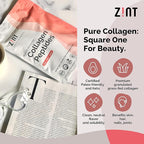 Zint Collagen Peptides Powder: Paleo & Keto Certified - Granulated Collagen Hydrolysate Types I & III for Enhanced Absorption - Enzymatically Hydrolyzed Protein for Women & Men, 16 oz