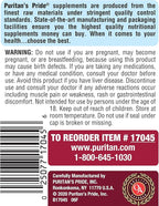 Puritan's Pride Q-Sorb™ Coenzyme CoQ10 Dietary Supplement for Heart Health, Oral Gum Health & Healthy Aging Support, Plus Red Yeast Rice for Improved Digestion, 120 Rapid Release Softgels,(Pack of 2)
