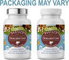 Perfect Supplements – Perfect Desiccated Liver – 120 Capsules – Undefatted Beef Liver – Natural Source of Protein, Iron, Vitamins A & B – 3 Pack