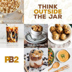 PB2 Pure Peanut Butter Powder - [2 lb/32 oz Jar] - No Added Sugar, No Added Salt, No Added Preservatives - 100% All Natural Roasted Peanuts - 6g of Plant-Based Protein