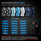 NEENCA Professional Knee Brace for Women/Men, Knee Support with Patella Pad & Side Stabilizers, Compression Knee Sleeve for Knee Joint Pain, Meniscus Tear, ACL, PCL, Runner, Workout