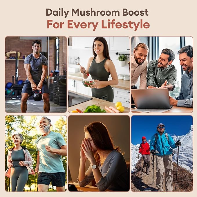 Mushroom Gummies 16-In-1 Mushroom Blend With Ashwagandha Gummies For Brain Health,Cognitive, Memory & Focus,Energy 0g Added Sugar Mushroom Supplement Lions Mane,Reishi,Cordyceps,Turkey Tail,Chaga (60)