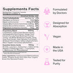 Ladywell Daily Hormone Balance Capsules | Natural Cycle Support for Women | Supports Mood, Bloating, Cramps, Skin Health & Cravings | With Chasteberry, B Vitamins, Ashwagandha, Saffron & More | 2-Pack