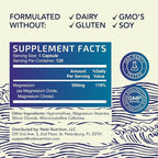 Magnesium Citrate 500 MG (120ct) for Calm & Relaxation | High Absorption Magnesium Supplement with Elemental Mag Oxide | Constipation & Digestion Support | Gluten-Free, Soy-Free | 4-Month Supply