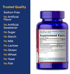 Puritan's Pride Coenzyme CoQ10 600mg, Dietary Supplement for Heart Health, Blood Pressure, Oral Gum Health, and Healthy Aging Support, 60 Day Supply, Rapid Release Softgels