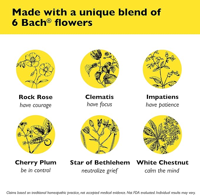 Bach RESCUE SLEEP Liquid Melts, Natural Orange Vanilla Flavor, Sleep & Stress Relief Aid, Homeopathic Flower Essence, Free of Melatonin, Gluten & Sugar, Non-alcohol, Non-Narcotic, 6 Packs, 28 Ct Each