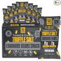 Where You Bean Edamame Beans Snack (Truffle Salt) - Crunchy and Dry Roasted Edamame Beans - High Protein Snacks, Keto and Vegan Healthy Snacks for Adults & Low Carb Asian Snack 0.9 oz (Pack of 8)