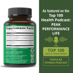 Peak Performance Immune Support Supplement - 6 Top Ingredients Vitamin D3 K2, Vitamin C, Elderberry, Zinc, Quercetin - Includes 5000 IU Vitamin D - Immunity Capsules - Supplements for Women and Men