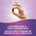 Nature’s Way Sambucus Immune Lozenges – Immune Lozenges for On-the-Go Use*– Zinc, Vitamin C & Black Elderberry Extract – Vegan & Gluten-Free - Original Elderberry Flavor - 24 Count (24 Servings, 1 pk)
