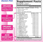Fem Pro Probiotics for Women. 17 Clinically Effective Strains for Vaginal, Digestive & Immune Support, Urinary Tract Health, pH Balance and Mood. 60 Veggie Capsules, 2 Month Supply