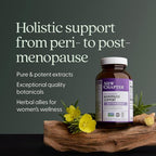 New Chapter Menopause Supplement - Estrotone Herbal Hormone Balance for Women in Perimenopause, with Black Cohosh for Hot Flash Relief & to Reduce Night Sweats + Vitex, No Added Hormones - 30 ct