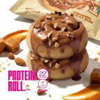 Legendary Foods Cinnamon Roll 22g Protein Bars – Gluten-Free, Low Carb Meal Option – Sweet Zero Sugar Snack, Keto-Friendly – 10-Pack High Protein Pre- or Post-Workout Nutrition Bars - Sticky Bun