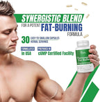 Thermogenic Fat Burner Brazilian Lean - Weight Loss Pills for Women & Men | Appetite Suppressant & Metabolism Booster w/Green Tea, Garcinia | Belly Fat, Energy & Bloating Support - 30 Capsules