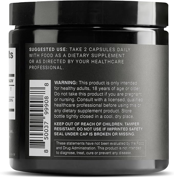 Toniiq Hyaluronic Acid Supplements – Lab Tested 95% Ultra High Purity – Fermented and Bioavailable with Vitamin C – Third Party Lab Tested – 360 Capsules
