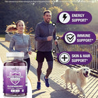 NEW AGE Immune System Support Gummies - Sambucus Black Elderberry Gummies with Vitamin C and Zinc (60 Count (Pack of 1))