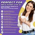Zammex Multi Collagen Protein Powder, 5 Types of Hydrolyzed Collagen Peptides, Premium Grass-Fed Beef, Chicken, Wild Fish, Eggshell, Keto & Paleo Friendly, 60 Servings, Unflavored