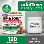 YUMA'S Cat Hip and Joint Health Supplement Chews – Advanced Glucosamine for Cats – MSM, Chondroitin & Omega-3 Salmon Oil – Supports Mobility, Joint Pain Relief, Cat Vitamins for Indoor & Outdoor Cats