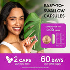 Multi Collagen Peptides - Hydrolyzed Types I, II, III, V & X - Collagen Supplement for Women 1300mg - w/ Hyaluronic Acid, Vitamins C & E - Skin, Hair, Nails & Joint Support - Made in USA, 120 Capsules