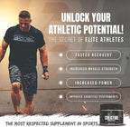 BLACKLABEL Supplements Creatine Monohydrate Powder, 60 Servings – Unflavored Creatine Powder for Muscle Gain and Strength Support – Daily Creatine Supplement for Men and Women, 5g per Serving
